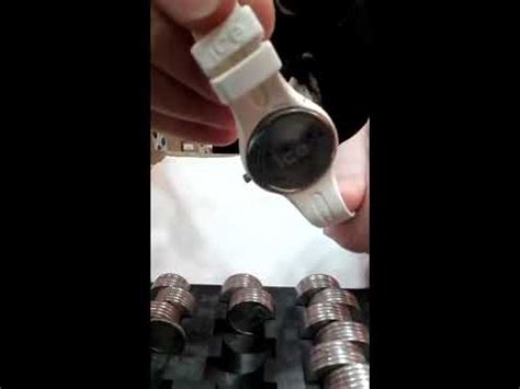 how to change battery on fake ice watch|ice watch battery removal.